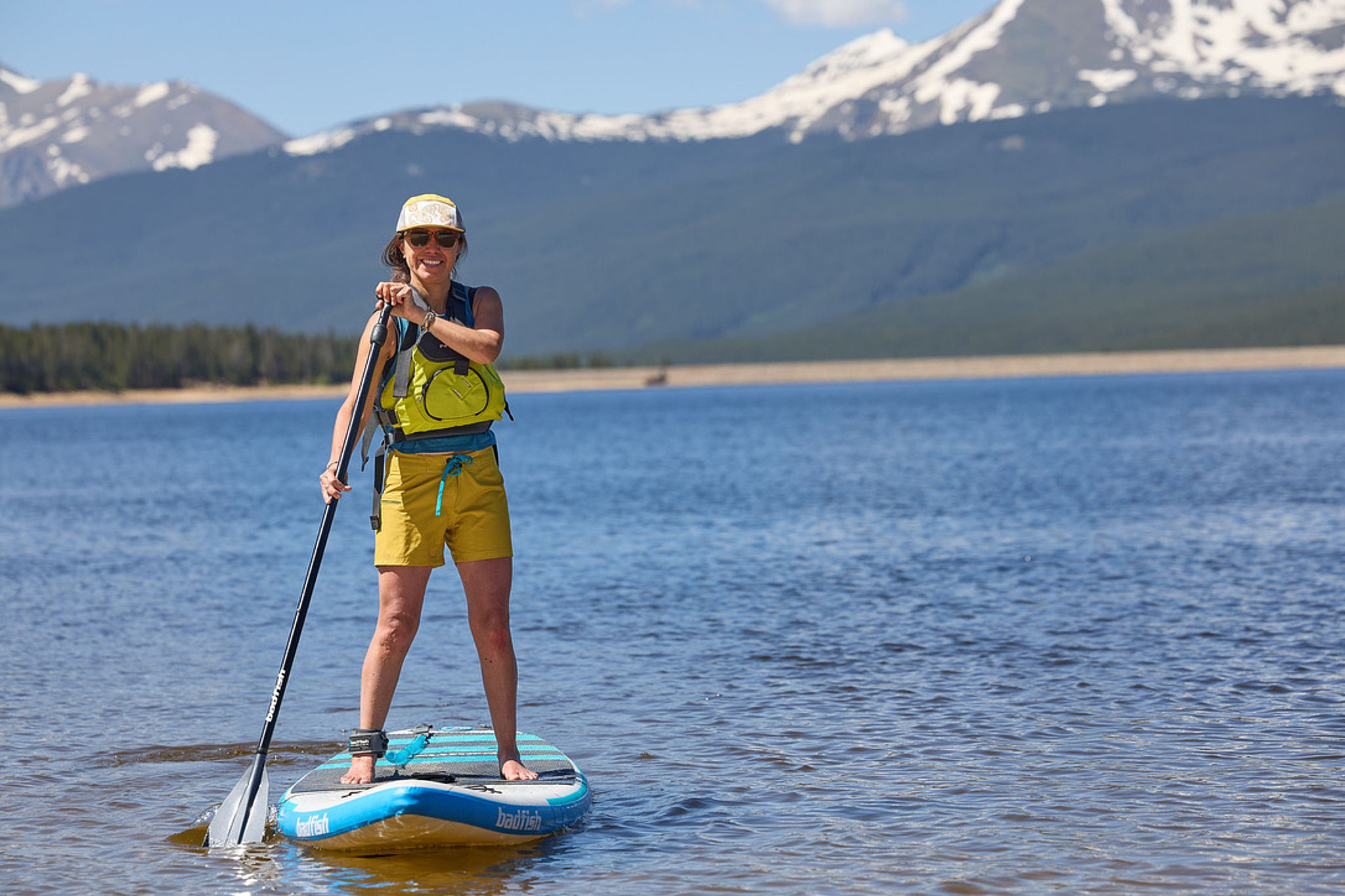 Paddle-board adventure.